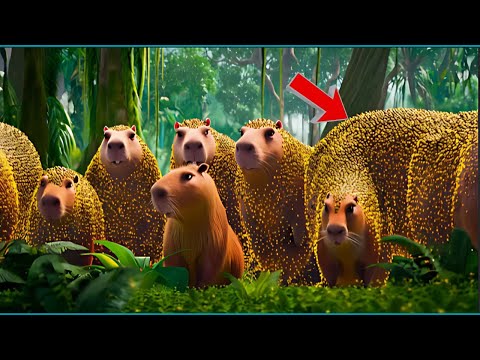 CAPYBARA FAMILY. Heroic team saves from millions of parasites.