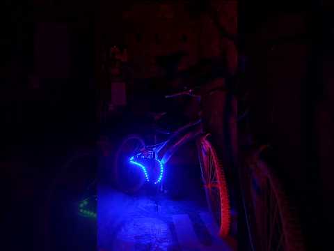 Gajab Idea🤩🔥 | Neon CYCLE light making | #shorts #bituexperiment