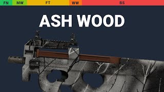 P90 Ash Wood Wear Preview