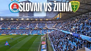 ŠK Slovan Bratislava vs MŠK Žilina 15.3. 2026 | 2.kolo nadstavby o titul 🩵⚔️