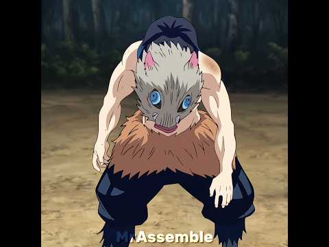 Now Inosuke knows Tanjiro's headbutt very well ☠️