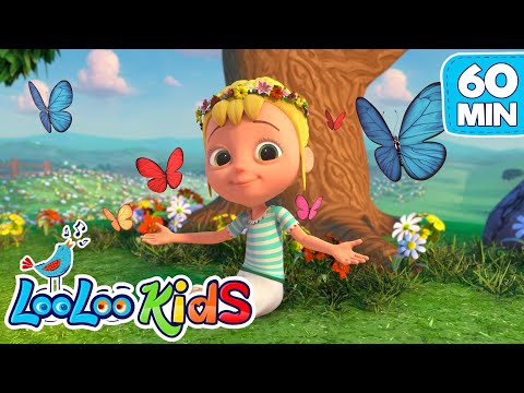 🌺 "The Helpful Little Girl" and More Kids' Songs by LooLoo Kids 🌺 | 1 Hour