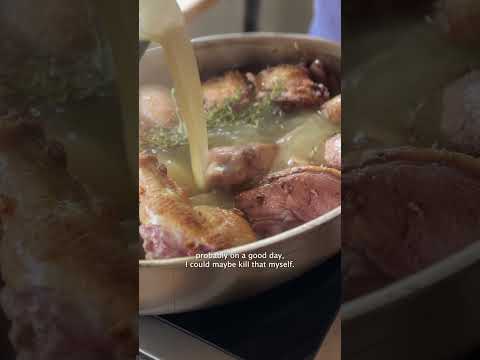 Coq Au Vin. Full recipe tomorrow