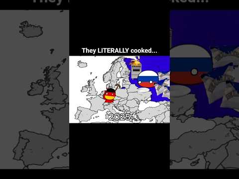 Russia and German cake 🎂  #funk #shorts #countryballs
