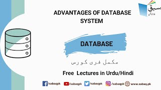 Advantages of Database System