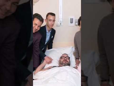 عااااااجل ? تـدهور حالة الصحية لـ ملك المغرب وتورم في وجهة?... والأميرة لالة تزوره بالمستشفي وتبكي ?