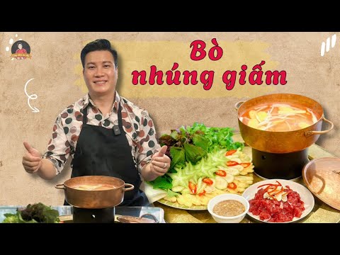 🔥 Tự Tay Làm Bò Nhúng Giấm Để Chiều Lòng Người Thương Ngày 8/3! | Cùng Cháu Vào Bếp