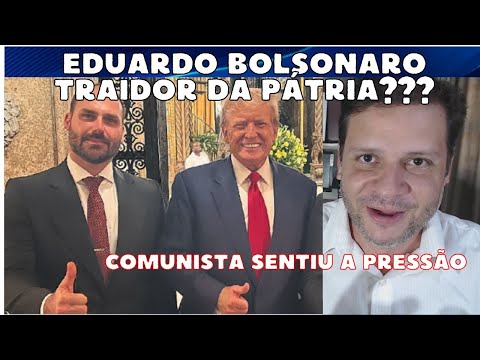 Eduardo Bolsonaro traidor da pátria? Esquerda sentiu a pressão dos EUA