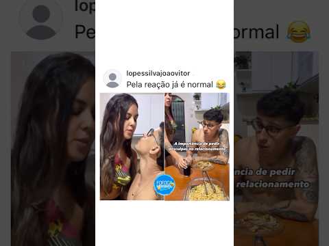 A importância de pedir desculpas no relacionamento 😂🛹 #shorts #memes