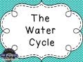 Water Cycle Concepts and Processes