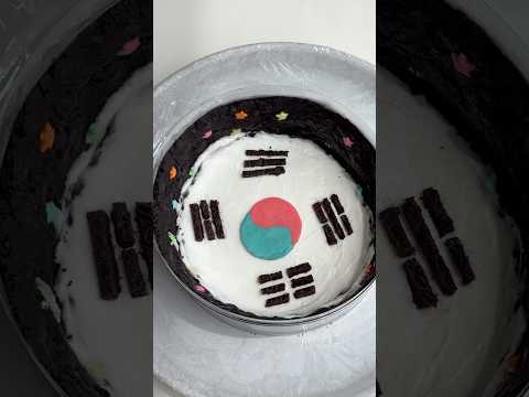 월드컵 볼 때 꼭 먹어야 하는 오레오 케이크 World Cup Oreo Cake