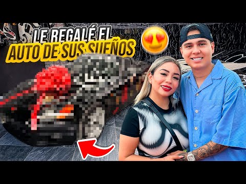 LE REGALE EL AUTO DE SUS SUEÑOS Y ASI REACCIONÓ😱 | ManuelRivera11
