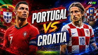 Portugal vs Croatia EPIC Match! Ronaldo vs Modrić | FC 26