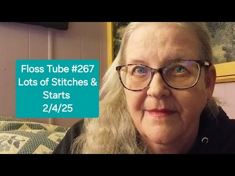 Floss Tube #266 Lots of Stitches & Starts 2/4/25 (not 267 sorry:( )