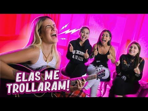 TESTEI A FIDELIDADE DAS MINHAS AMIGAS CANTANDO MAL!!!