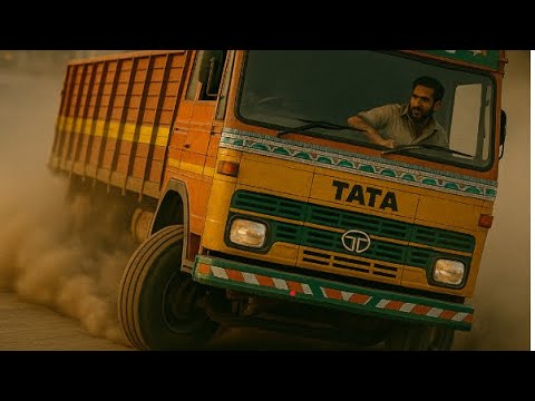Great Indian truck driver amazing skill drifting truck like car skilled driver mass driving