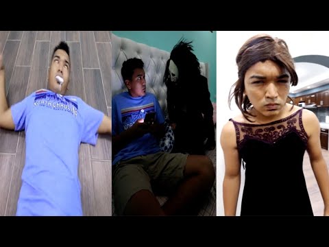 LARIN LE TIENE MIEDO A LAS PELICULAS DE TERROR | NUEVAS COMEDIAS DE LARIN Y SUS AMIGOS TIKTOK #2025