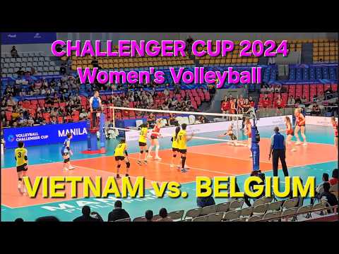 Vietnam vs. Belgium, Women's Volleyball Challenger Cup 2024, Bronze medal, July 7, 2024