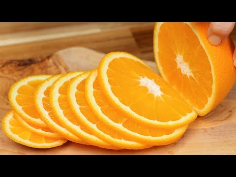 I never thought orange could be eaten like this! Eat this once and you'll never forget it