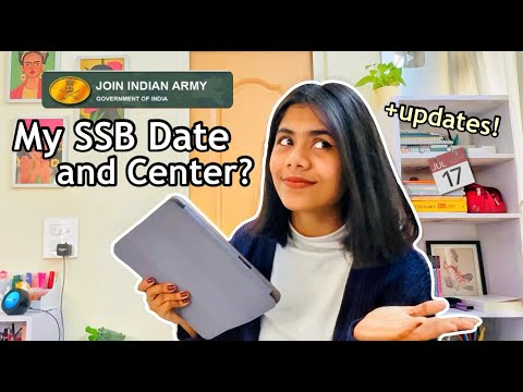 My SSB Date and Center Reveal + More Updates! 🪖🎖️ #ssb #cds #army #defence #upsc