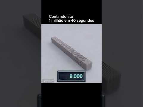 Contando até 1 milhão em 40s