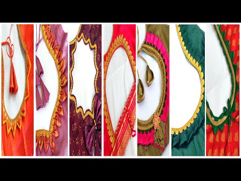 Trendy beautiful blouse neck designs new model blouse designs /blouse images