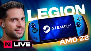 A la STEAM DECK Le salio COMPETENCIA... (Y con SteamOS....) Lenovo Legion Go S Steam Edition