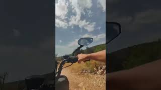 Scooter vs Rough Road 😳💥 #Shorts #ScooterAdventure #RoughRide #ScooterLife #Shorts