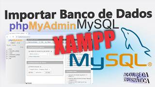 MySQL - Como Restaurar Backup Importar Tabelas Banco de Dados