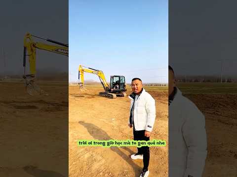 NGỦ QUÊN TRONG GIỜ HỌC LÁI XE MÚC #constructionequipment