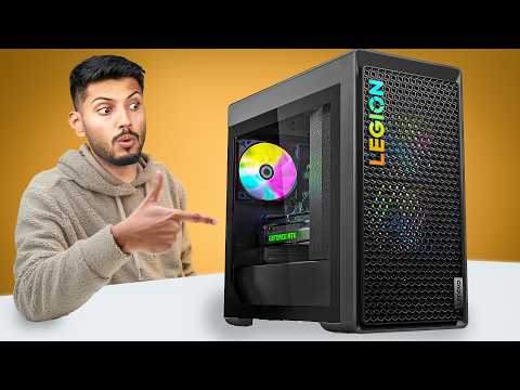 I Tried ₹2,00,000 Gaming PC ! *Legion Tower 5i Gen 8*