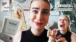 “sustainable” products that let me down // from misleading to malicious marketing