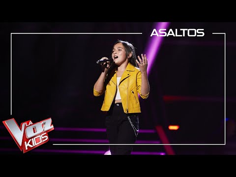 Marina Oliván canta 'Always remember us this way' | Asaltos | La Voz Kids Antena 3 2022