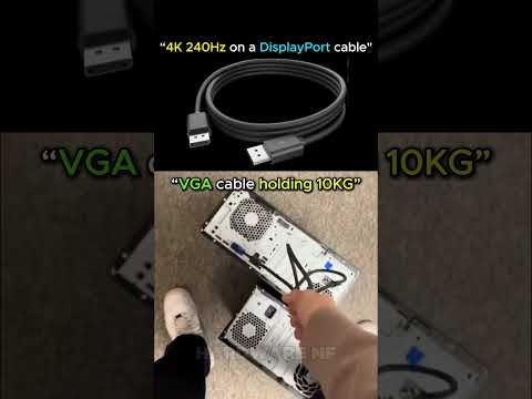 “VGA CABLE HOLDING 10 KG 💀” #pcgaming #benchmark #rtx5050 #gtx1080ti