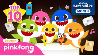 Die beliebtesten Baby-Hai-Lieder aller Zeiten 🏆ㅣHai-MonatㅣPinkfong, Baby Hai! Kinderlieder
