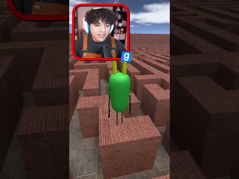 LOGRARE ATRAPAR A IZA EN ESTE LABERINTO GIGANTE GMOD GARRYS MOD