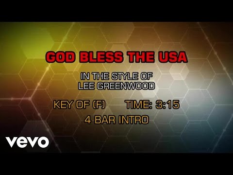 Lee Greenwood – Godd Bless The U.S.A. (Karaoke)