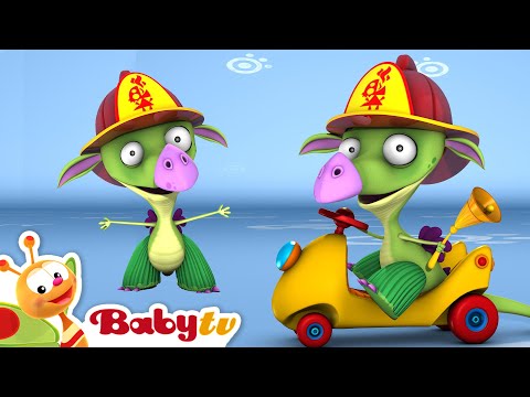 Przebierz się za strażaka 🧑‍🚒 | Wesołe przygody z Draco smokiem 🐉 @BabyTVPL