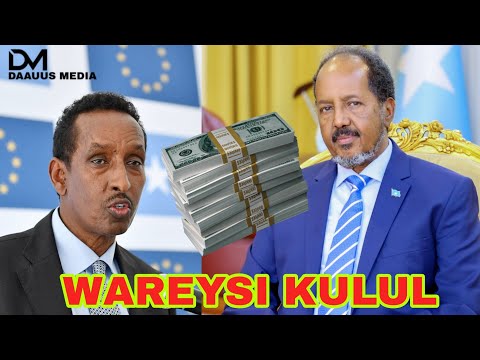 WAREYSI: Amb Cawad" Md Xasan Sheekh dalkii dhan ayuu jeebka gashtay kaligiis"