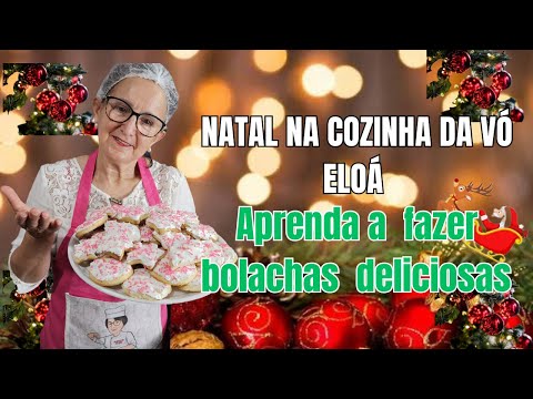 🎄 BOLACHAS DE NATAL QUE DERRETEM NA BOCA! 🎅🍪 APRENDA ESSA RECEITA INCRÍVEL AGORA!