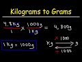 Converting Kilograms and Grams