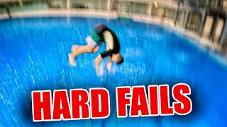 Double Backflip Fail & Backflip Trickshots! PARKOUR Lifestyle Vlog is back 😁🤙
