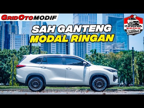 Modifikasi Innova Zenix G Hybrid Pasang Pelek Lokal Dan Ban A/T, Budget Enteng | Modifikasi Mobil