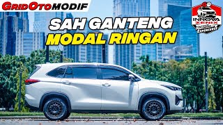 Modifikasi Innova Zenix G Hybrid Pasang Pelek Lokal Dan Ban A/T, Budget Enteng | Modifikasi Mobil