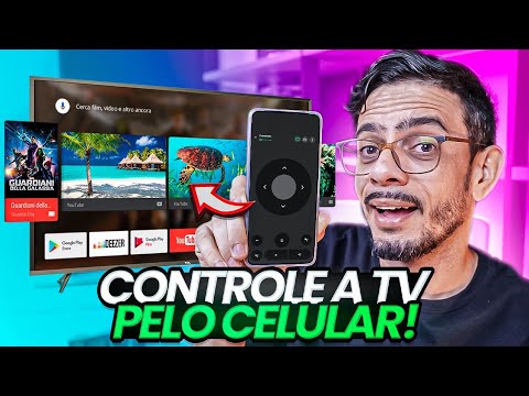 Controle sua SMART TV pelo Celular é MELHOR que Controle Remoto