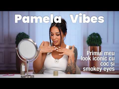 Pamela Vibes 🔥 Primul meu look iconic cu coc și smokey eyes