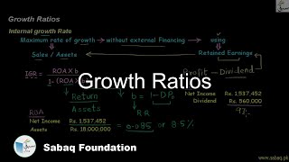 Growth Ratios