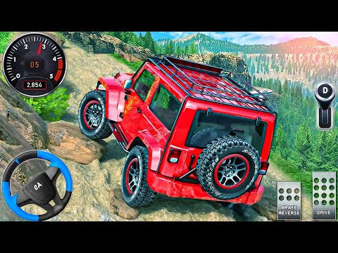 Offroad SUV Jeep Driving Simulator - Luxury SUV 4x4 Prado Stunts Simulator - Android GamePlay