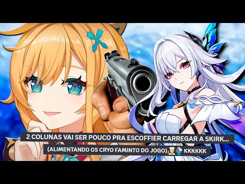 A ESCOFFIER VAI CARREGAR A SKIRK NAS COSTAS POR ISSO EU UPEI A MINHA KKKKKKKK | genshin impact