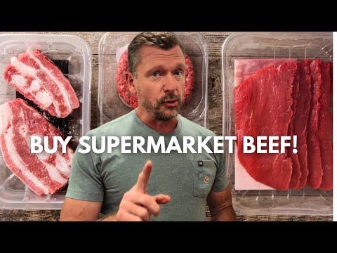 Is supermarket beef unhealthy? Cook with me while we talk about it.